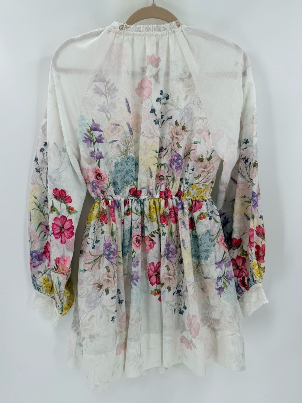 Anthropologie Let Me Be V-Neck A-Line Mini Dress Small - Picture 9 of 9